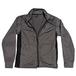 Spyder Lightweight Athletic Full Zip Jacket Men's Gray Small